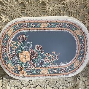 Vintage Floral Decorative 4pc placemats